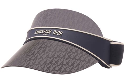 dior visor blue|christian Dior visor hat.